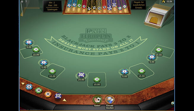 Eines der meistgespielten BlackJack Spiele im Euro Palace Casino