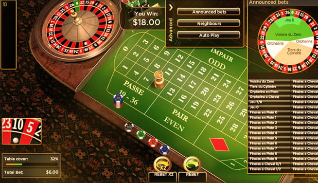 Französisches Roulette im 777 Casino spielen