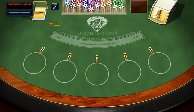 Vorschau BlackJack Spiel im Eurogrand Casino