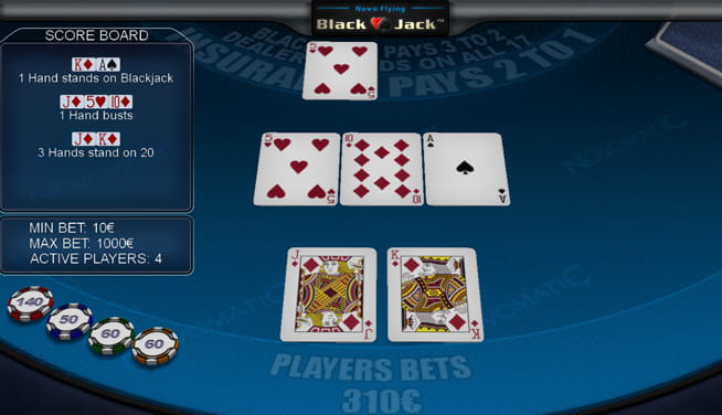 Blackjack Echtgeld Spiel