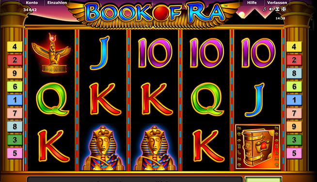 Book of Ra bei Ovo Casino