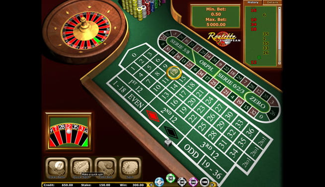 Quasar Gaming Roulette