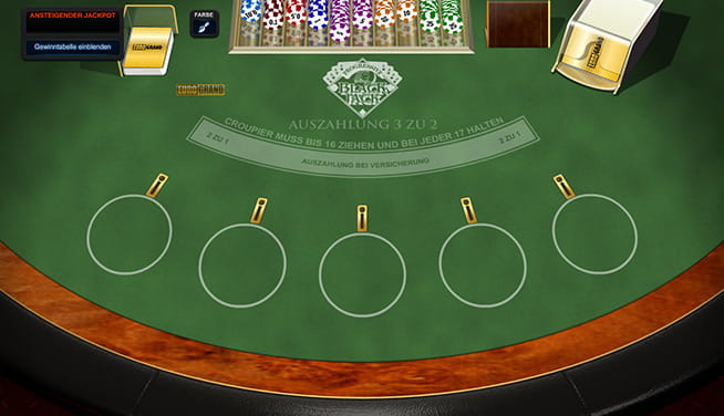 Vorschau BlackJack Spiel im Eurogrand Casino